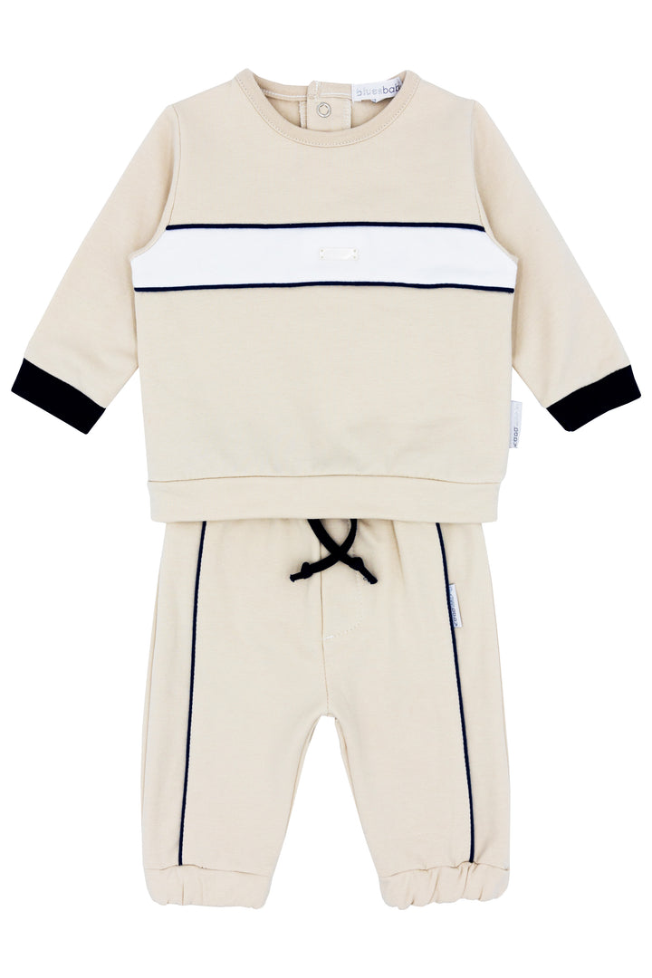 Blues Baby "Bobby" Beige Tracksuit | Millie and John
