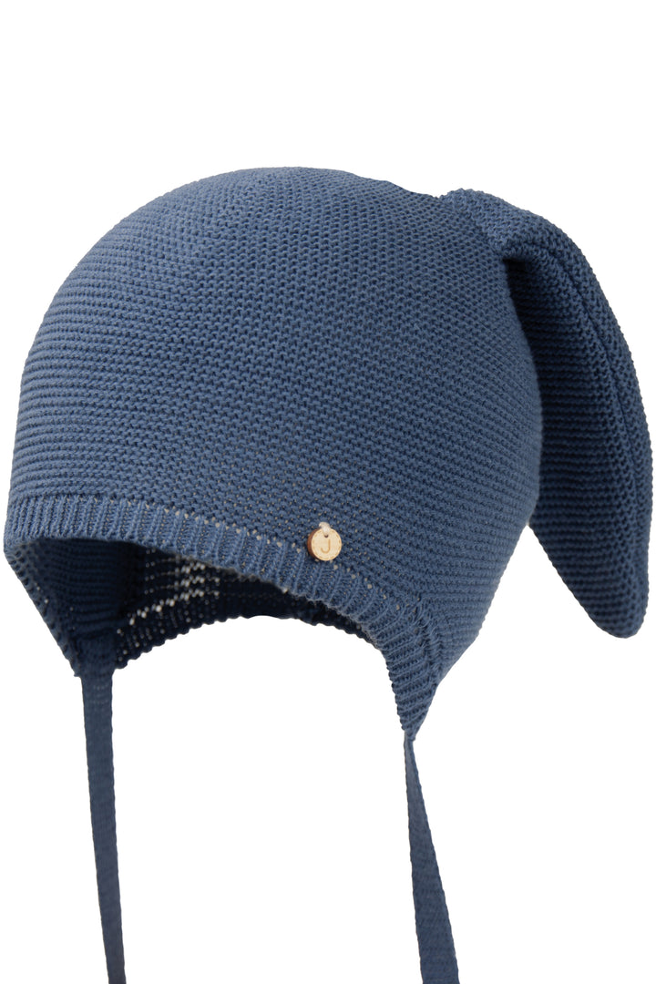 Jamiks "Bugs" Denim Blue Knit Bunny Hat | Millie and John