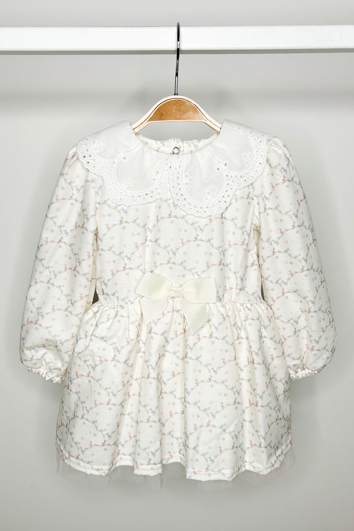 Jamiks "Bonnie" Pastel Bunny Print Dress | Millie and John
