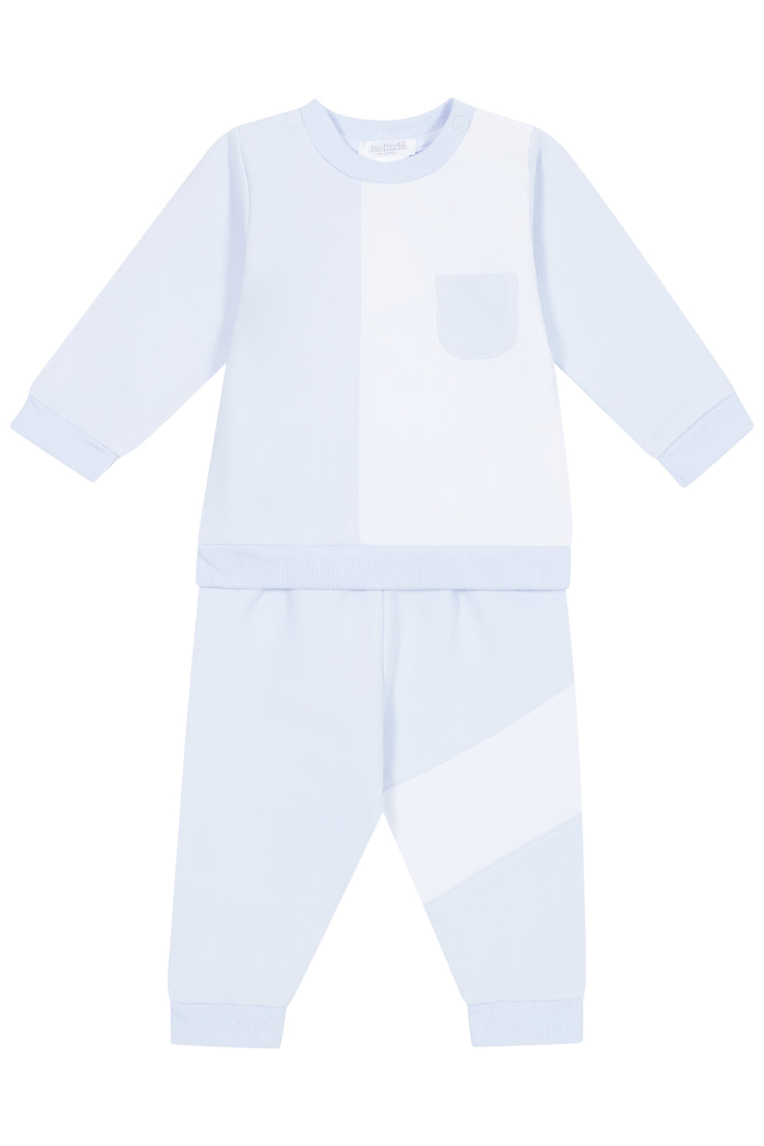 Deolinda "Jalen" Baby Blue & White Tracksuit | Millie and John