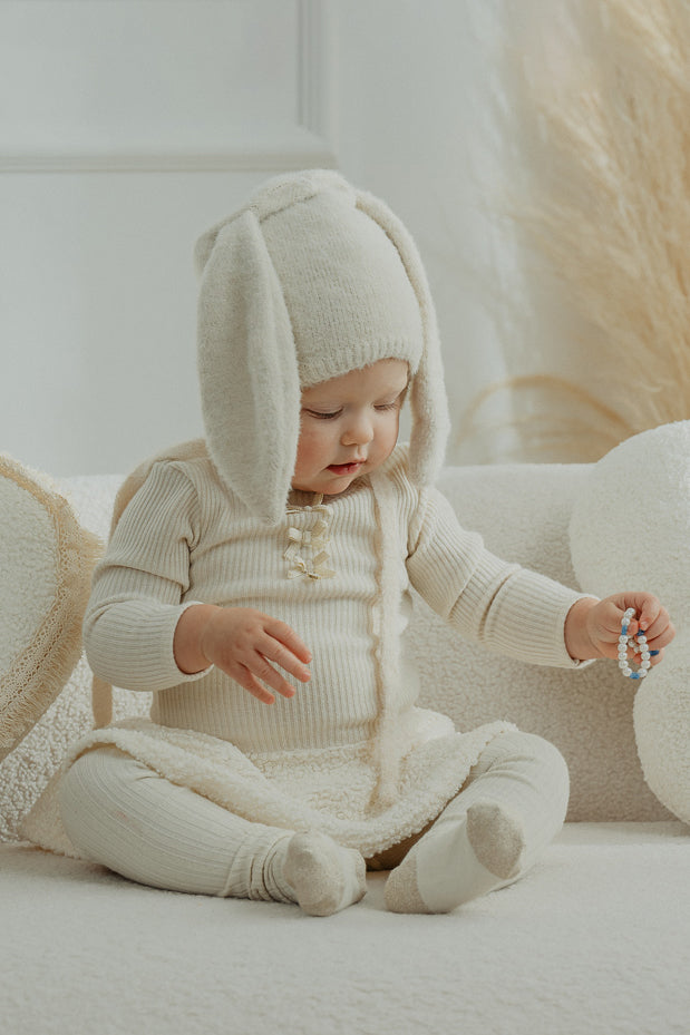 Jamiks Fluffy Sand Bunny Ear Hat | Millie and John