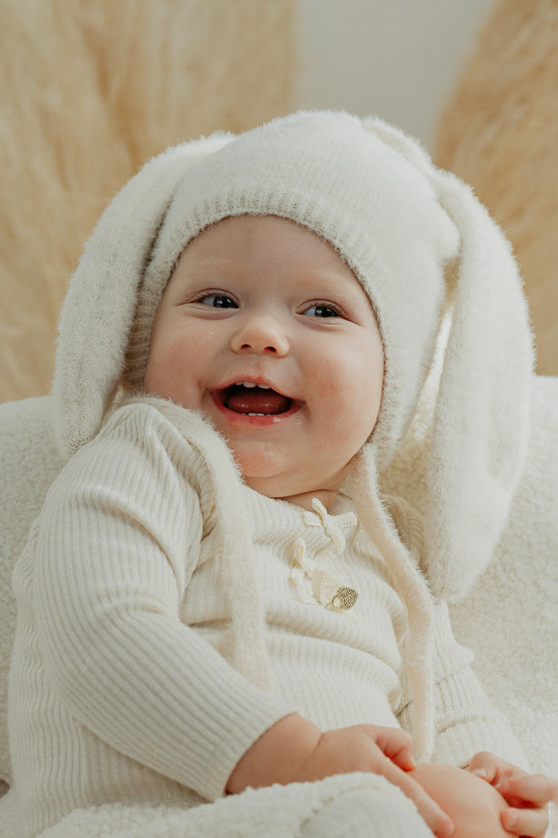 Jamiks Fluffy Sand Bunny Ear Hat | Millie and John