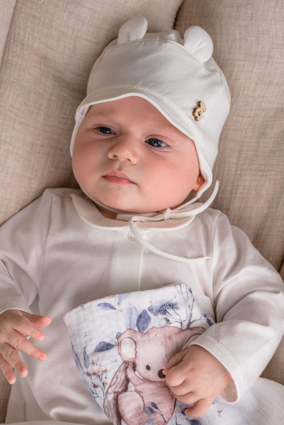 Jamiks "Groot" Ecru Teddy Hat | Millie and John