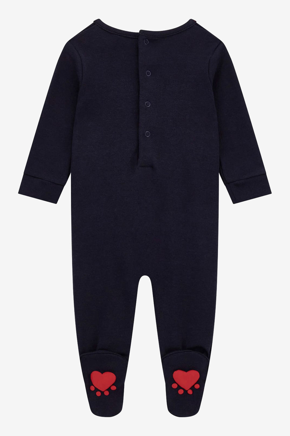 GUESS® Kids "Jonah" Navy Teddy Bear Sleepsuit | Millie and John