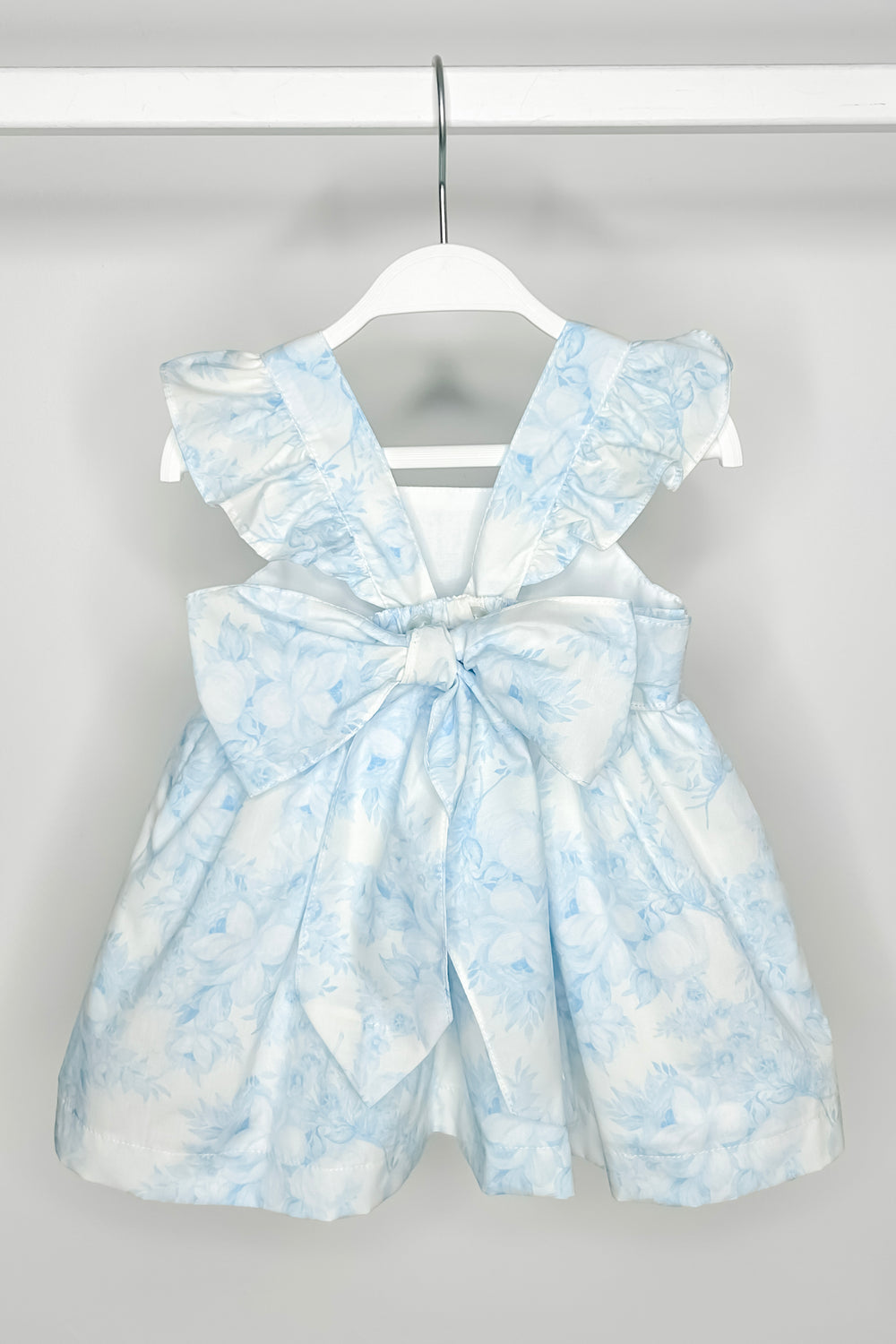 Puro Mimo "Posey" Blue Floral Dress | Millie and John