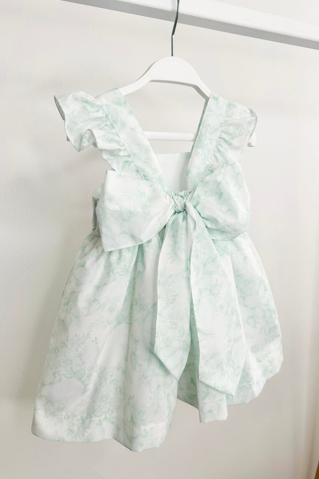 Puro Mimo "Posey" Mint Green Floral Dress | Millie and John
