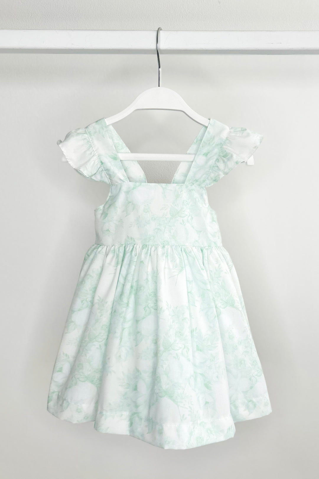 Puro Mimo "Posey" Mint Green Floral Dress | Millie and John