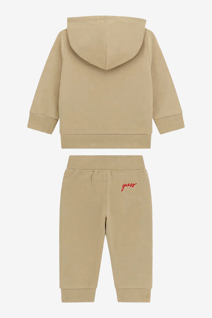 GUESS® Kids "Arthur" Beige Bear Tracksuit | Millie and John