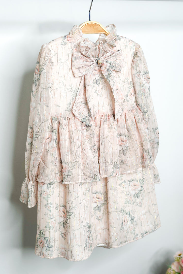 Fofettes "Vienna" Pink Floral Dress | Millie and John