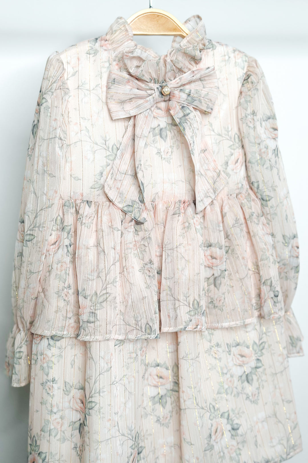 Fofettes "Vienna" Pink Floral Dress | Millie and John