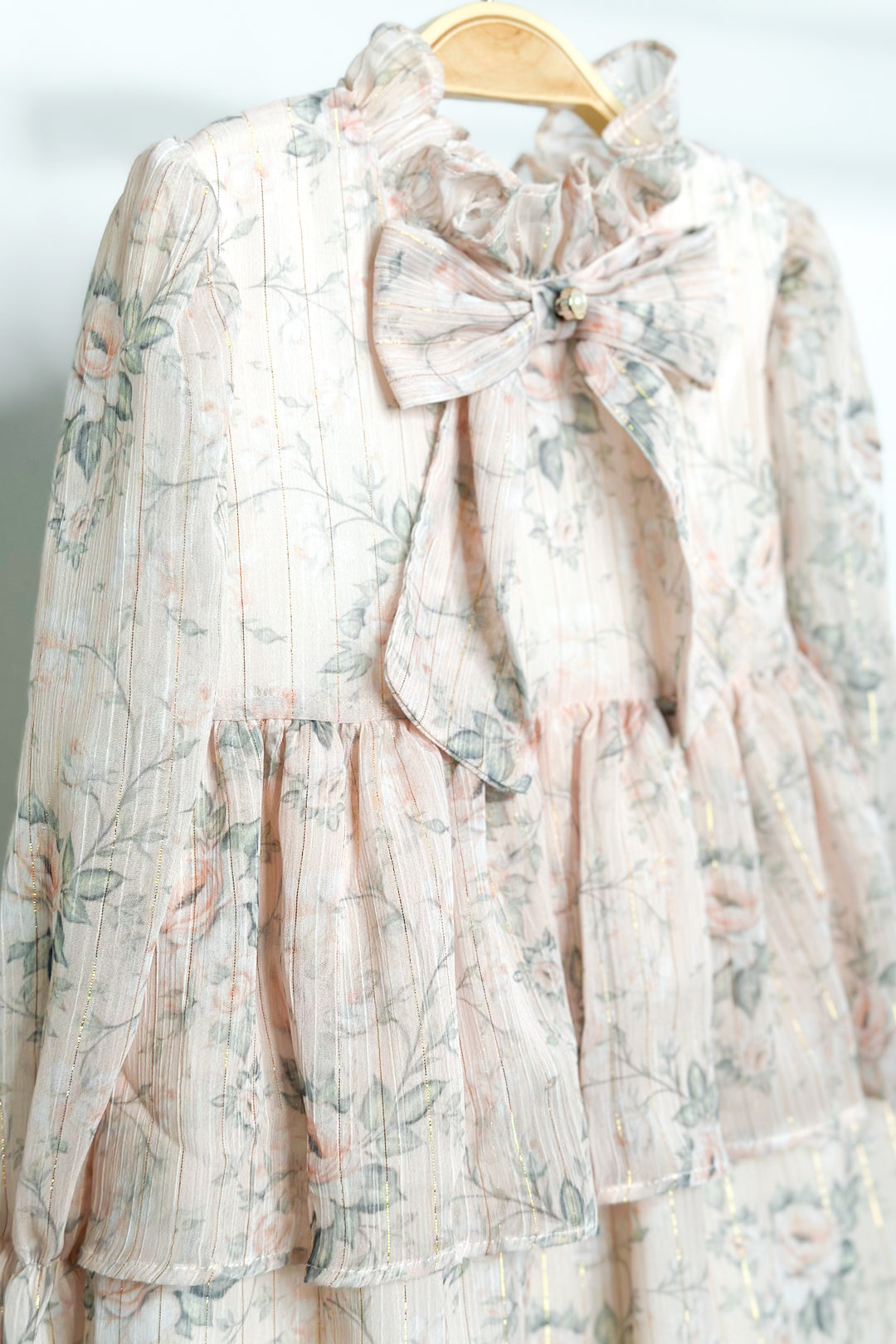 Fofettes "Vienna" Pink Floral Dress | Millie and John