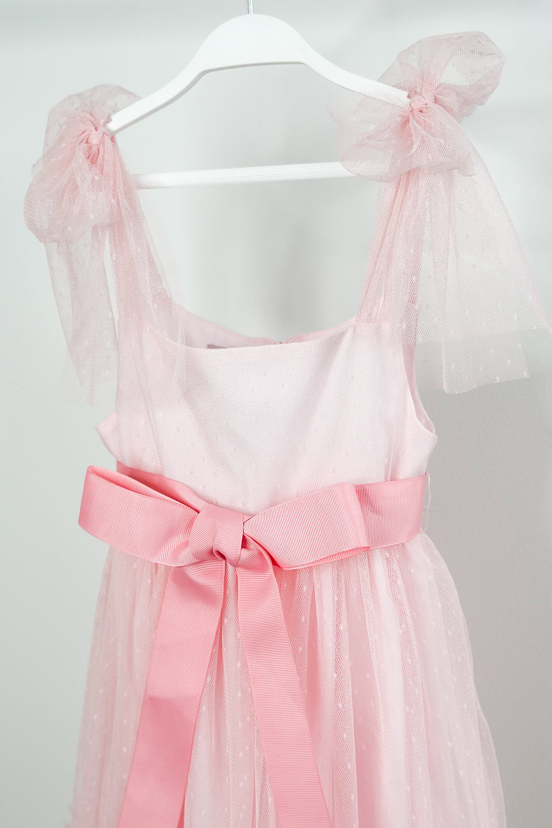 Phi "Aurora" Pink Tulle Dress | Millie and John