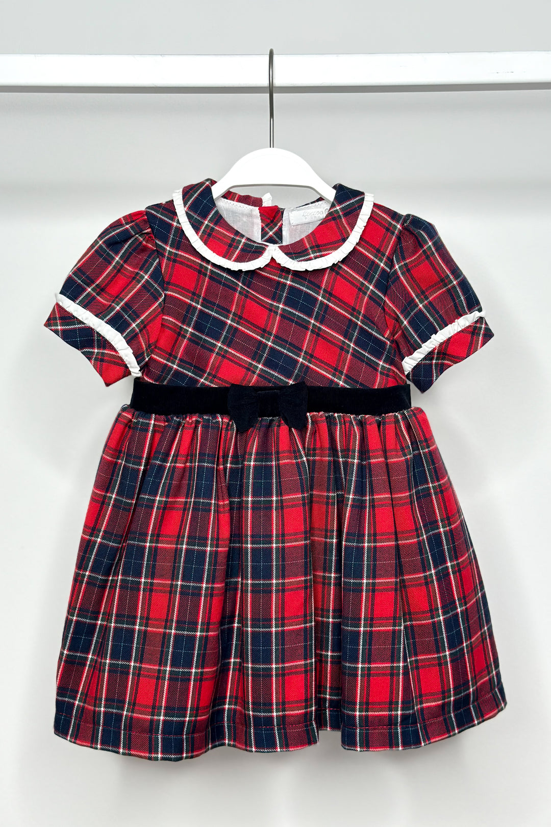 Coccodè "Alora" Red Tartan Dress | Millie and John