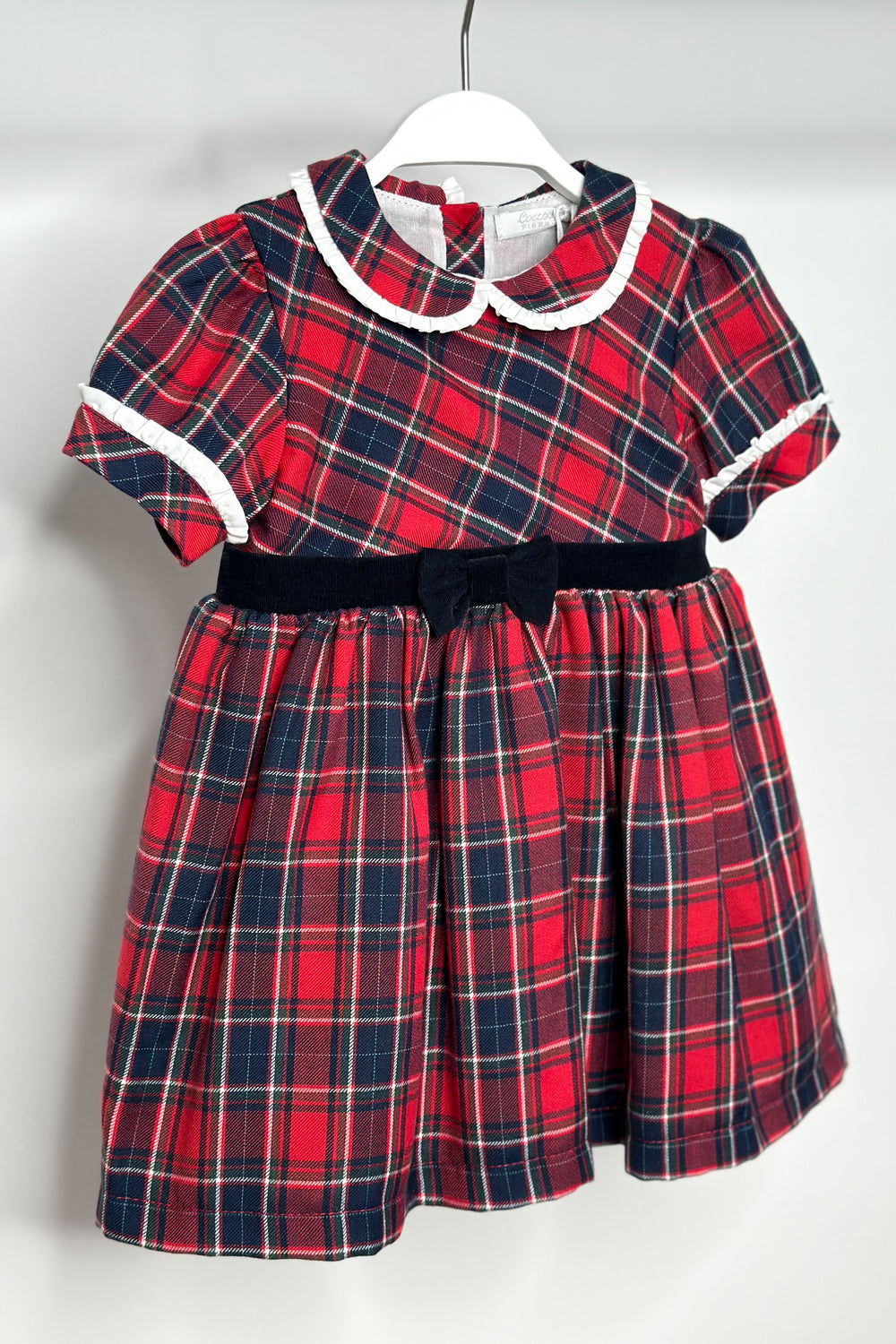 Coccodè "Alora" Red Tartan Dress | Millie and John