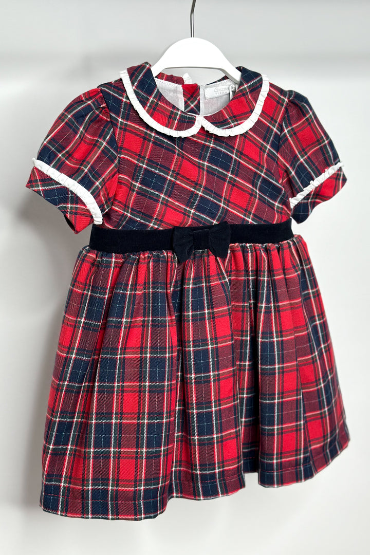 Coccodè "Alora" Red Tartan Dress | Millie and John