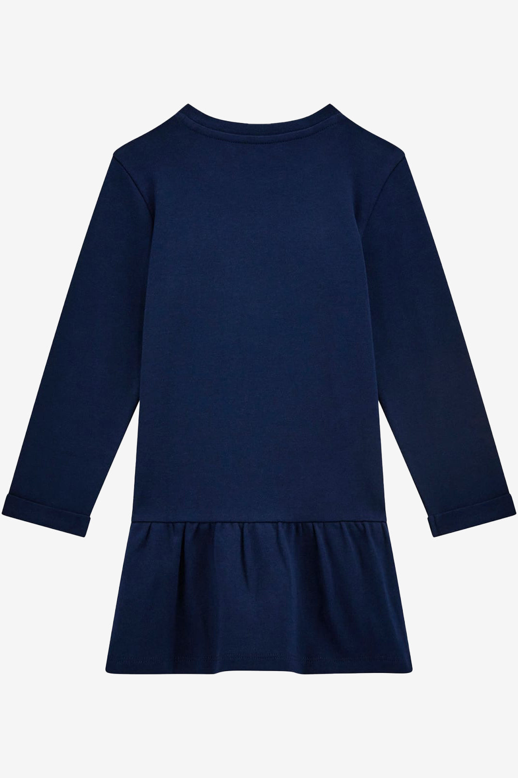 GUESS® Kids "Georgina" Navy Floral Drop Waist Dress | Millie and John