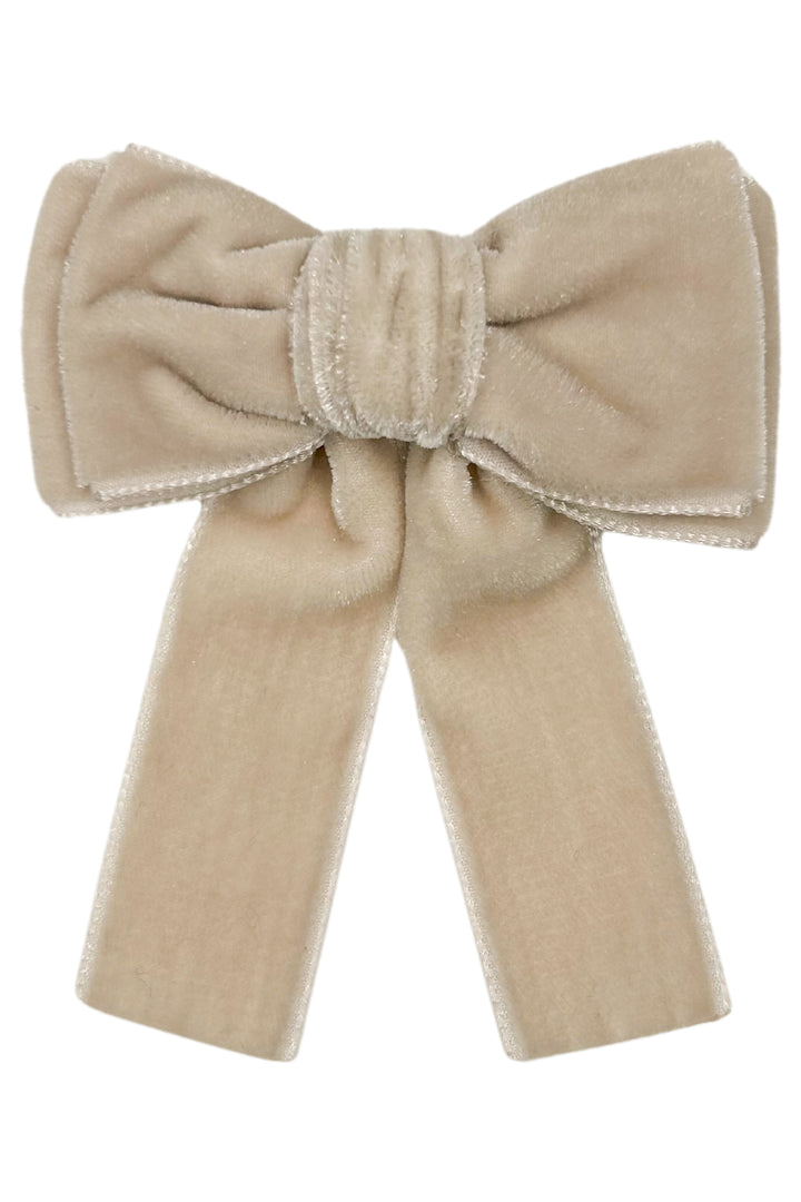 Meia Pata Velvet Hair Bow | Millie and John
