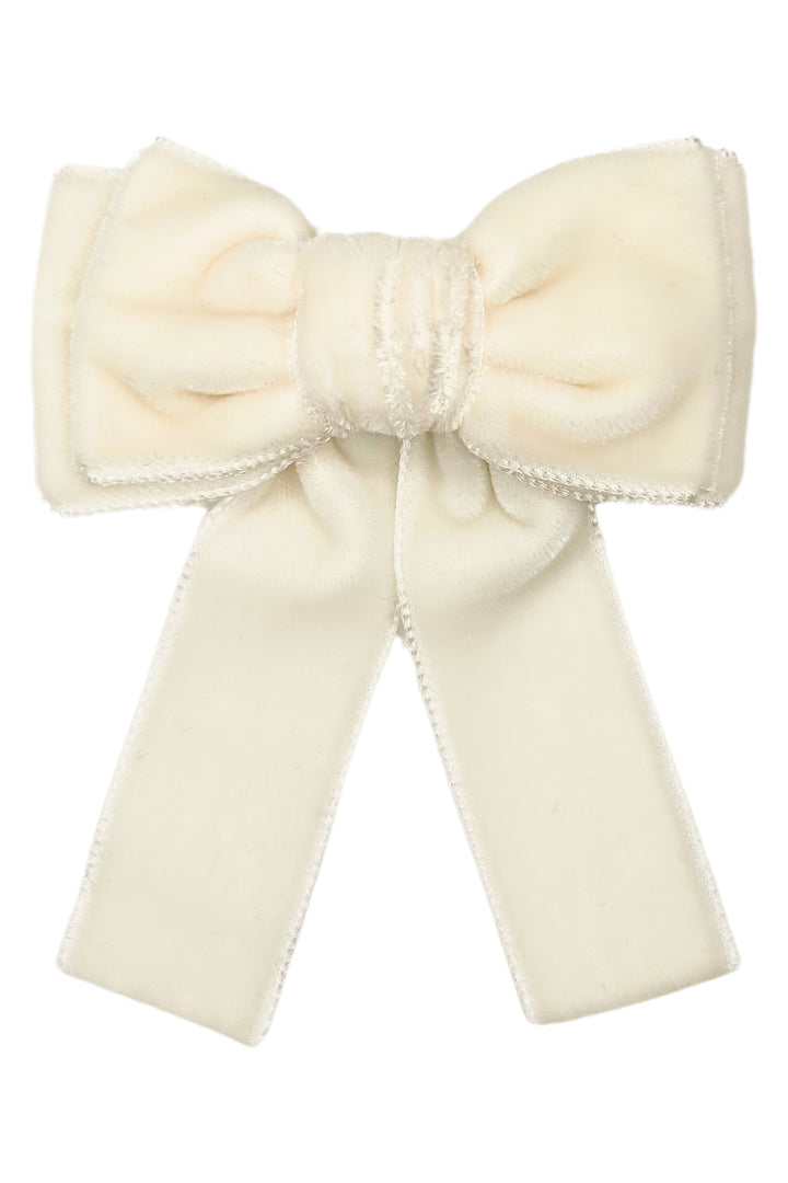Meia Pata Velvet Hair Bow | Millie and John