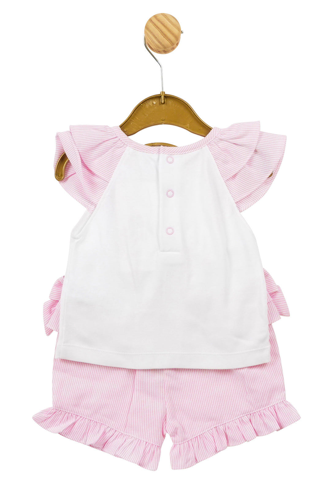 Mintini Baby "Elodie" Striped Blouse & Shorts | Millie and John