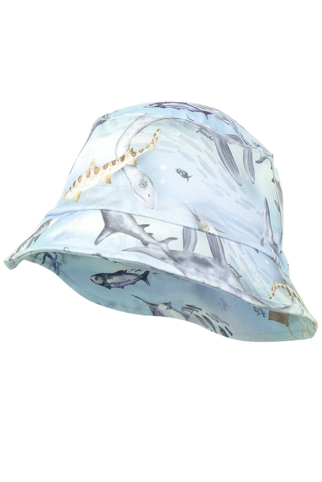 Jamiks "Merrick" Blue Ocean Print Sun Hat | Millie and John