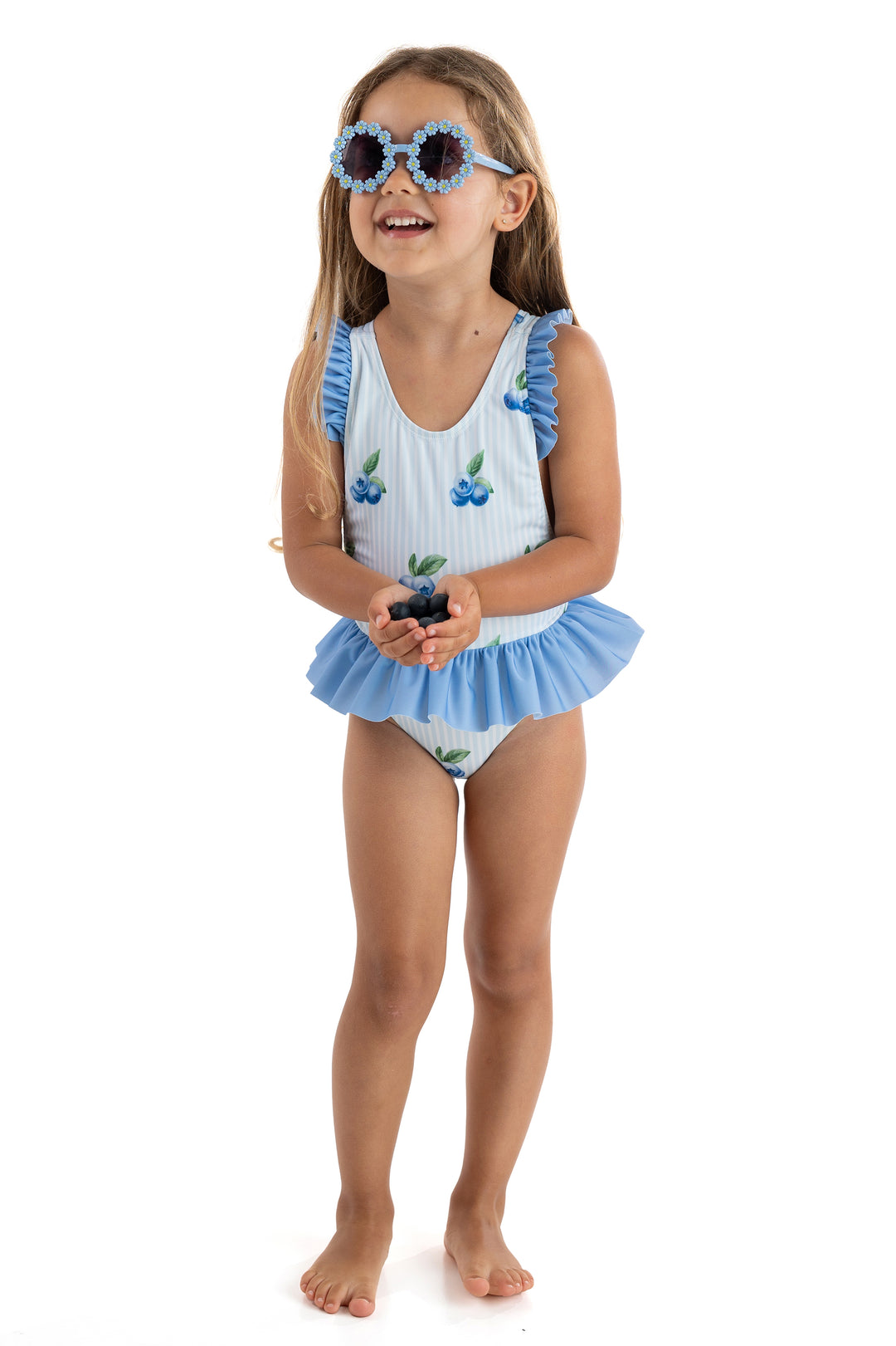 Meia Pata BLUEBERRIES "Ravello" Swimsuit | Millie and John