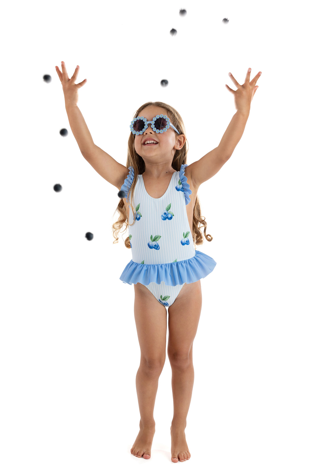Meia Pata BLUEBERRIES "Ravello" Swimsuit | Millie and John