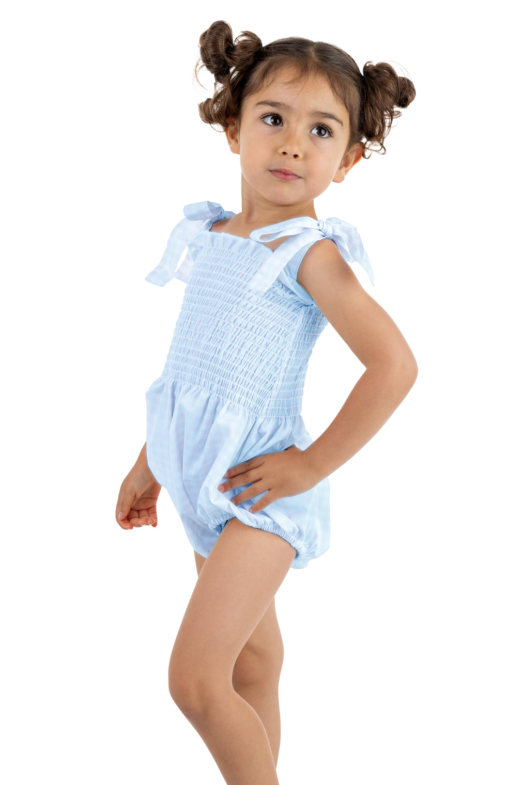 Meia Pata LEMONS Cotton Romper | Millie and John