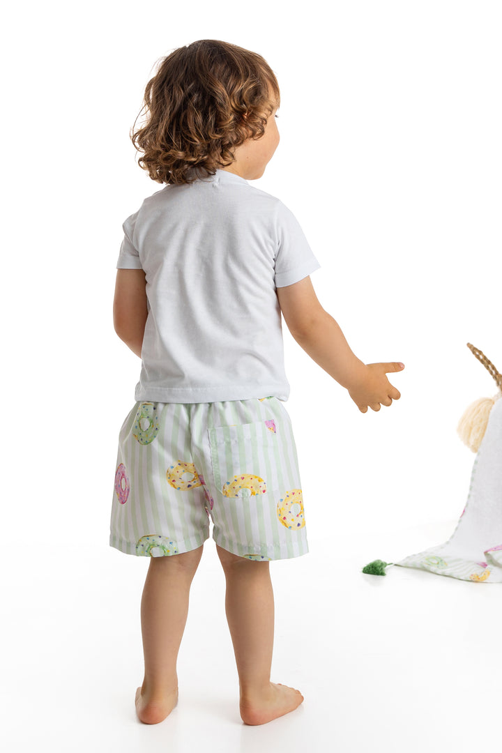 Meia Pata PREORDER DONUTS Swim Shorts | Millie and John