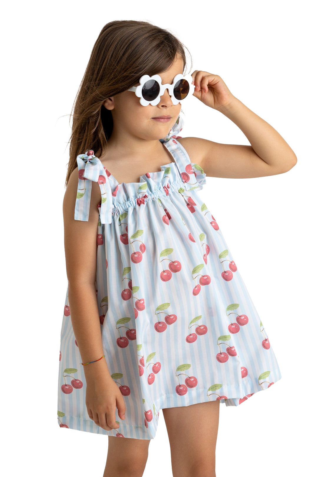 Meia Pata PREORDER CHERRIES Beach Dress | Millie and John