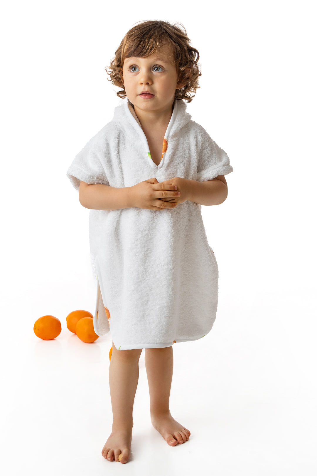 Meia Pata PREORDER ORANGES Beach Poncho | Millie and John