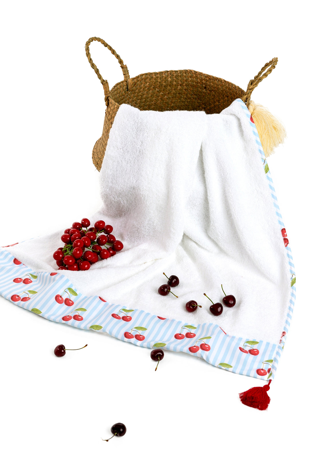 Meia Pata PREORDER CHERRIES Beach Towel | Millie and John