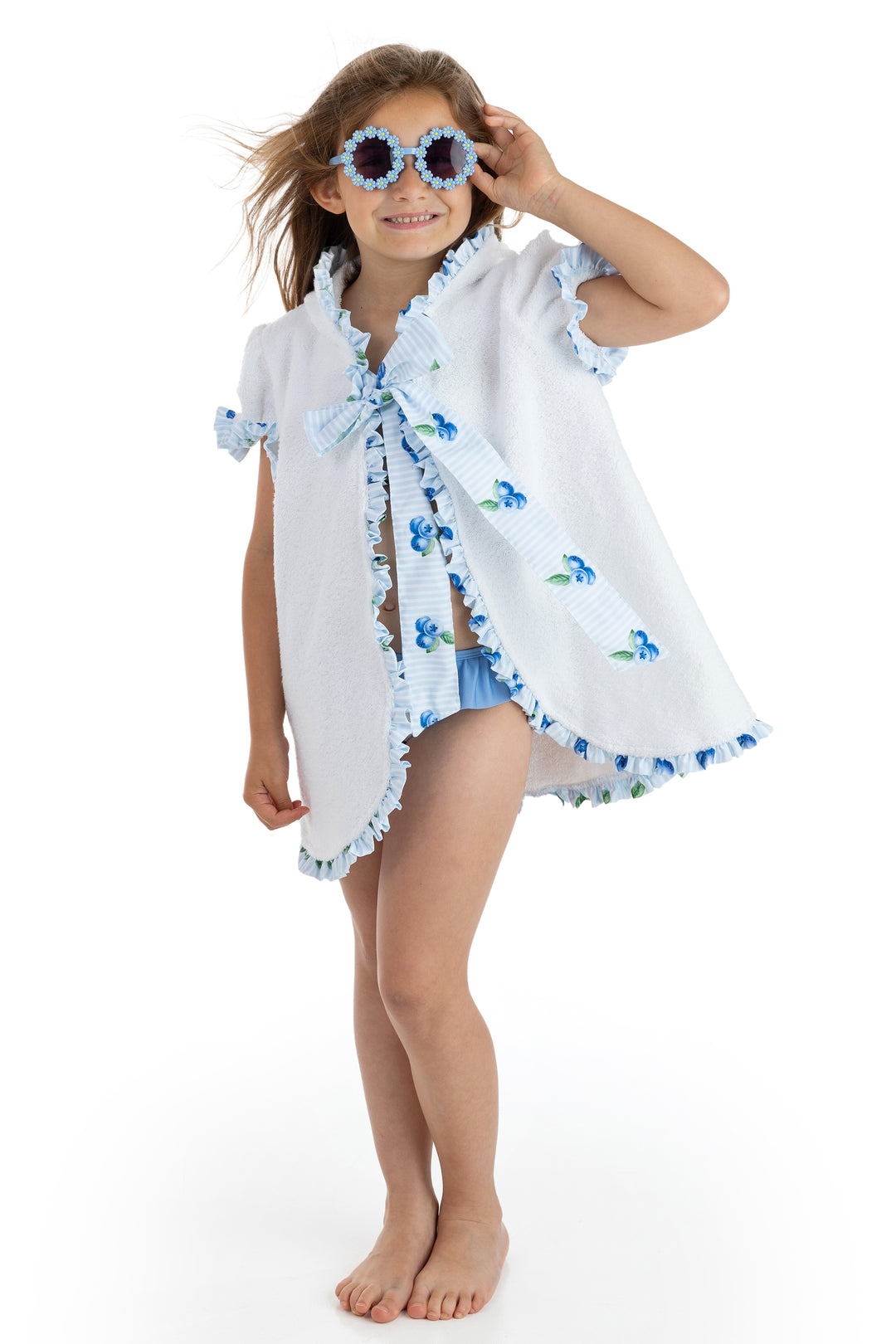 Meia Pata BLUEBERRIES Beach Cover Up | Millie and John