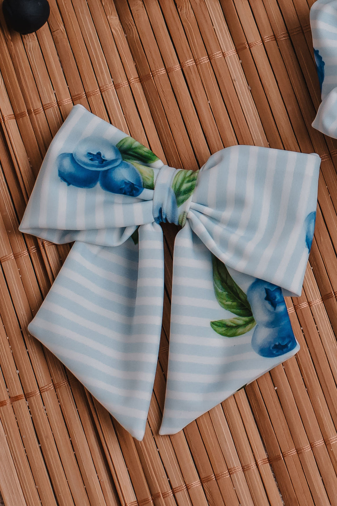 BLUEBERRIES Hair Bow