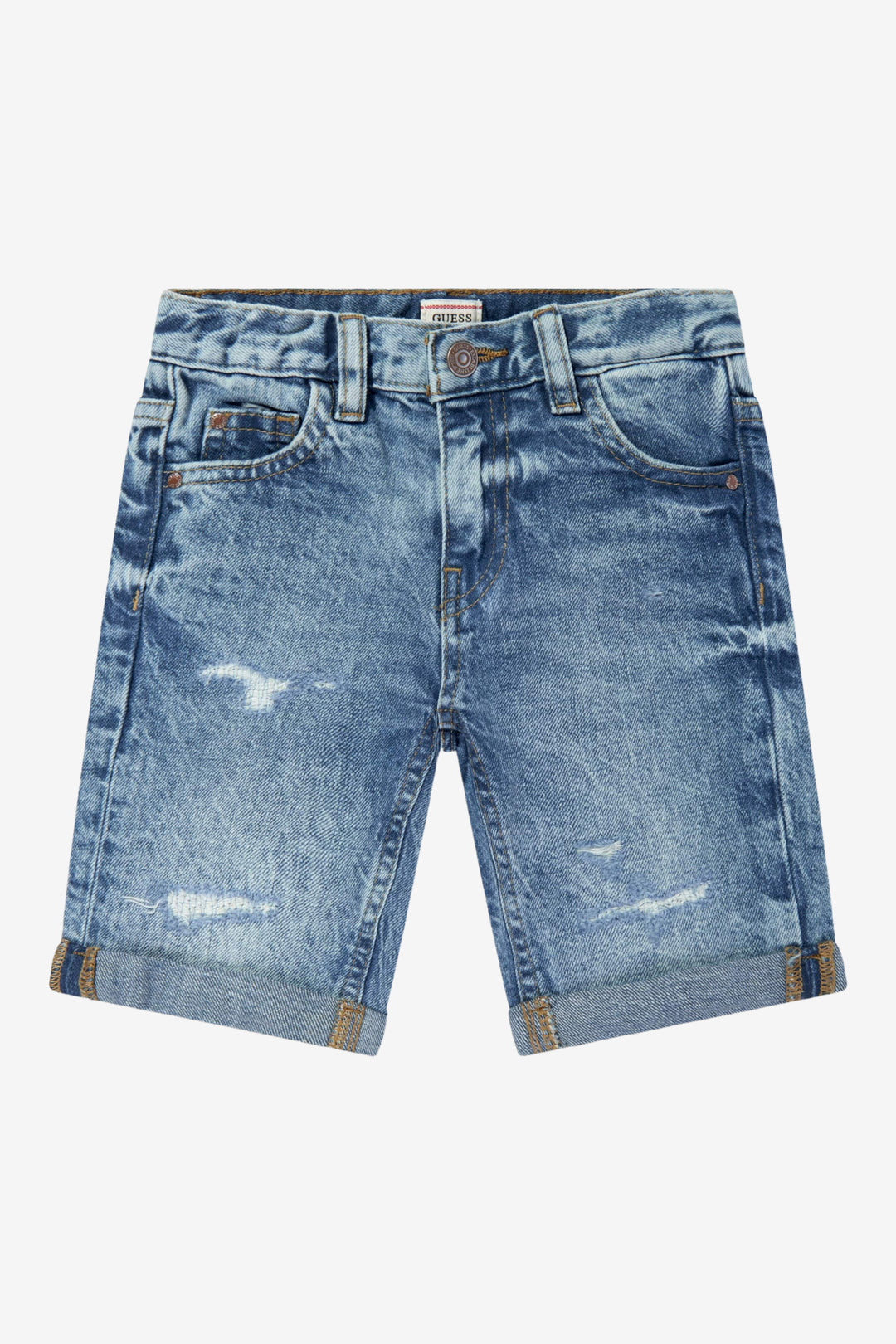 GUESS® Kids Denim Linen Shorts | Millie and John
