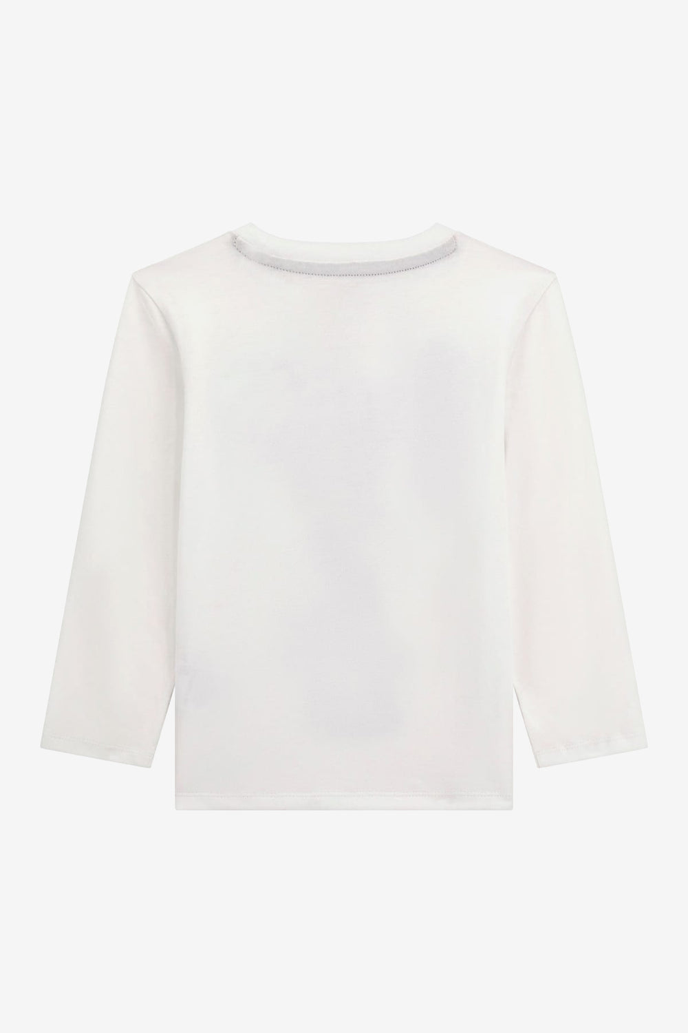 GUESS® Kids "Jonnie" White & Burgundy Retro Bear Top | Millie and John