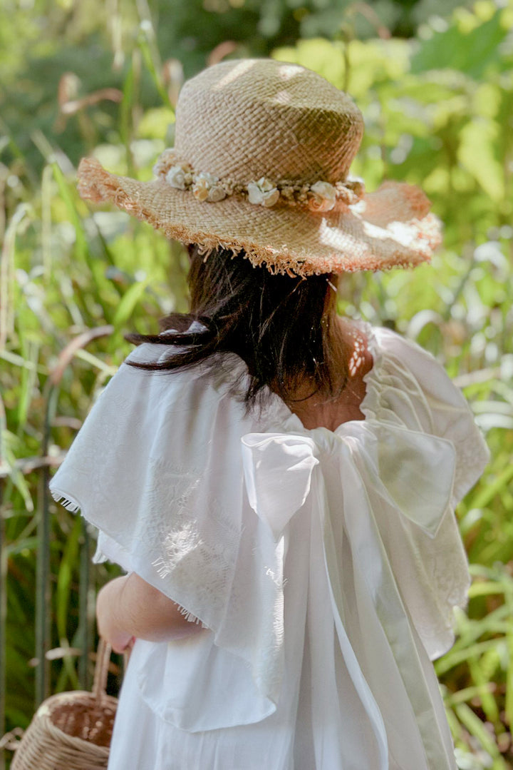 Phi "Syleste" White Lace Dress | Millie and John