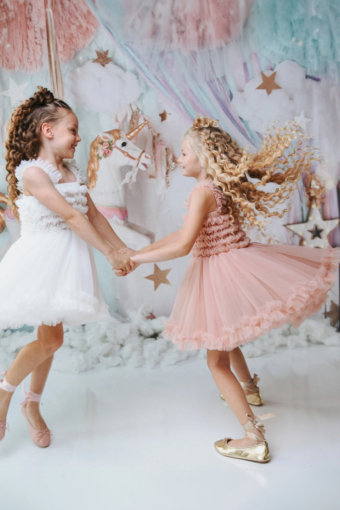 DOLLY by Le Petit Tom Pettidress Tutu Dress - White | Millie and John