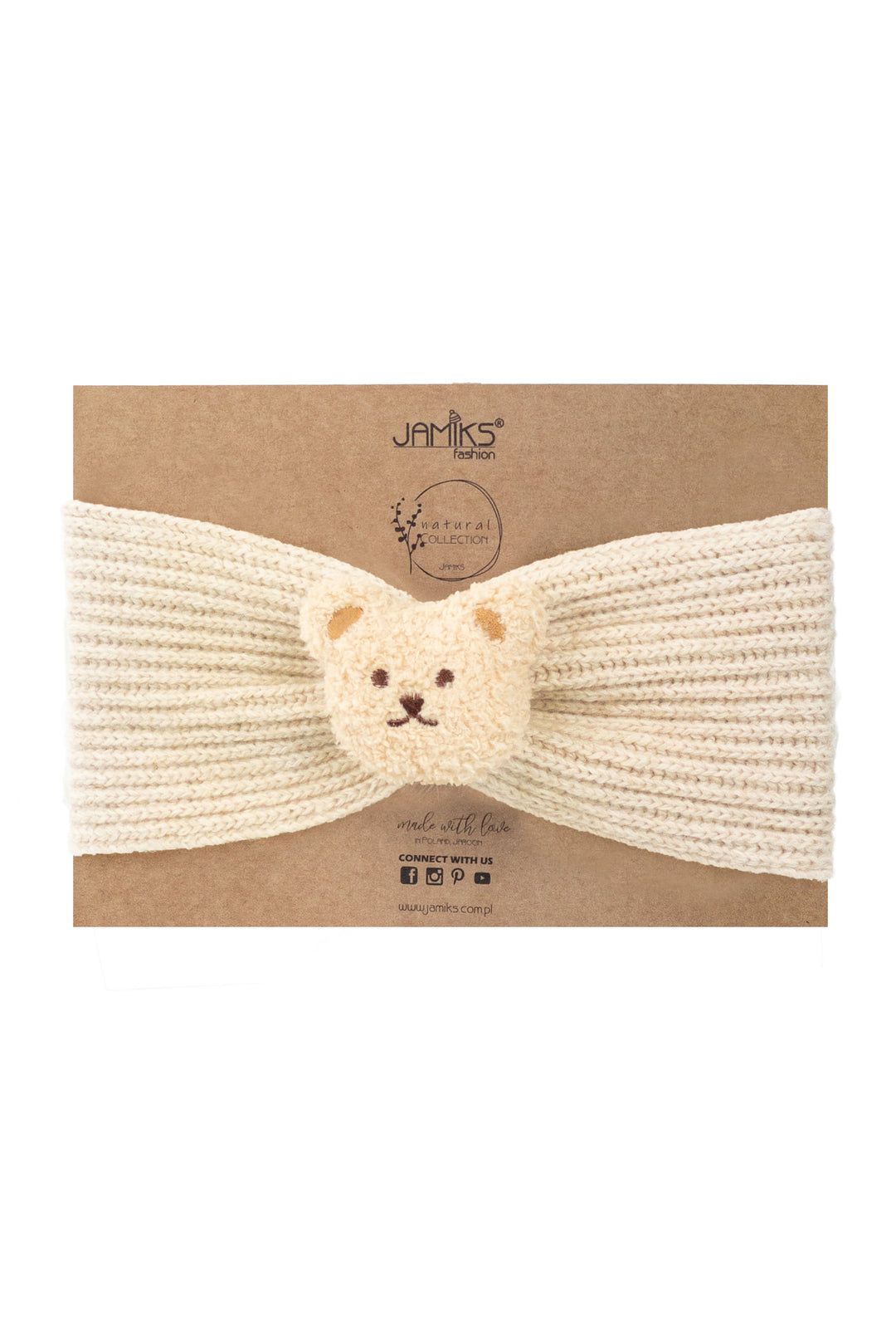 Jamiks Cashmere Teddy Headband | Millie and John