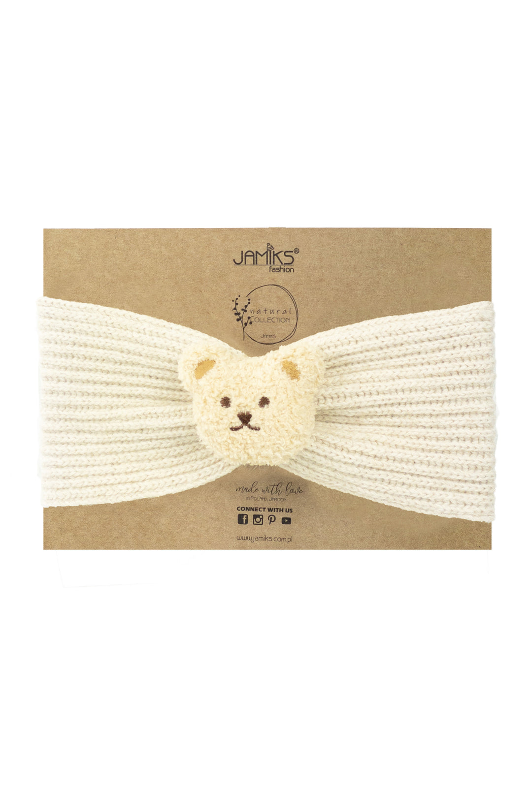 Jamiks Cashmere Teddy Headband | Millie and John