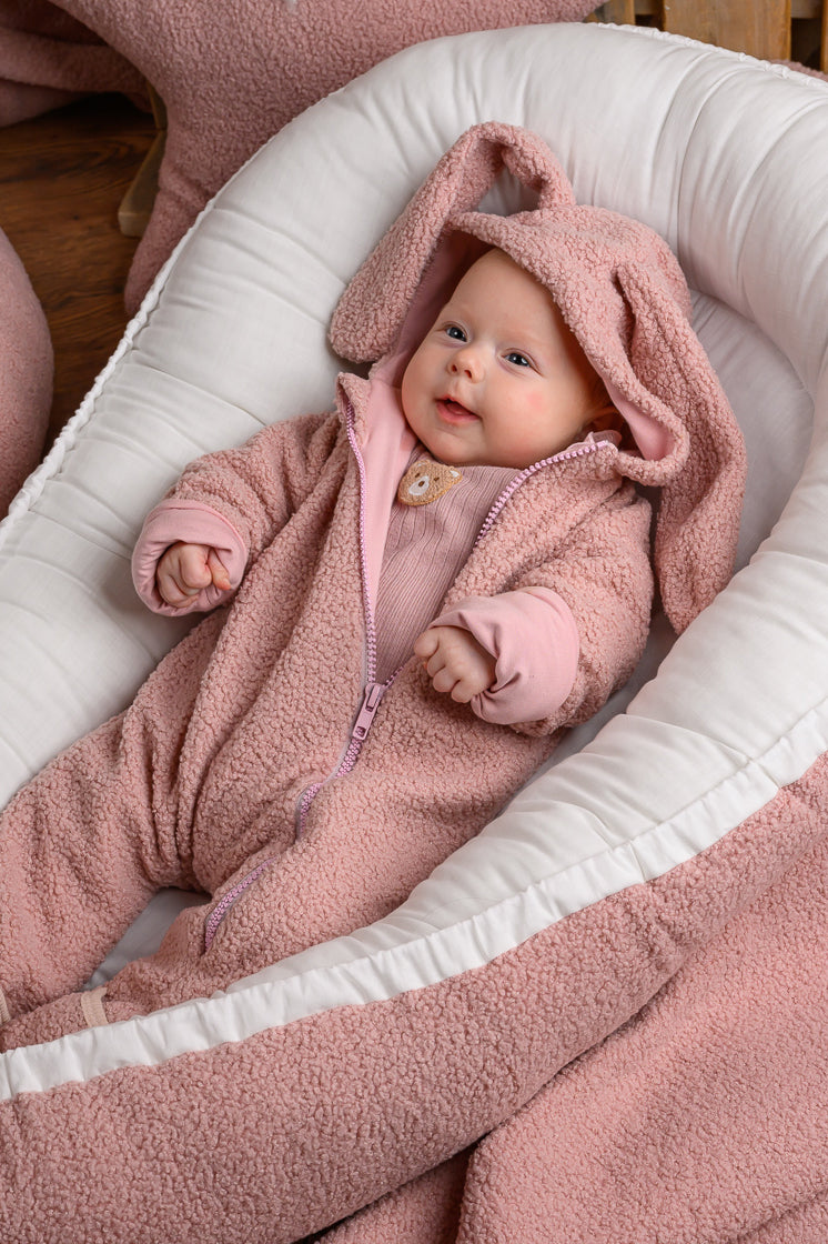 Jamiks "Indiana" Borg Bunny Pramsuit | Millie and John