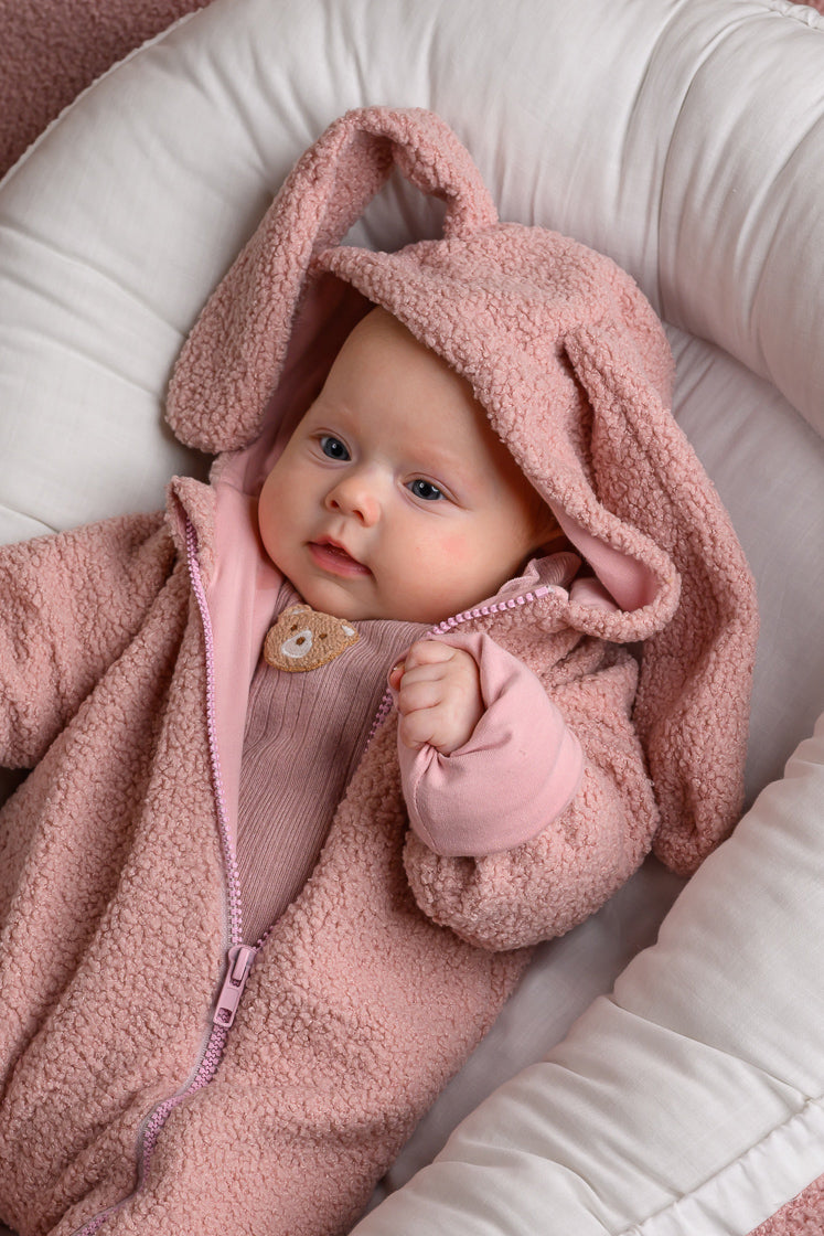 Jamiks "Indiana" Borg Bunny Pramsuit | Millie and John