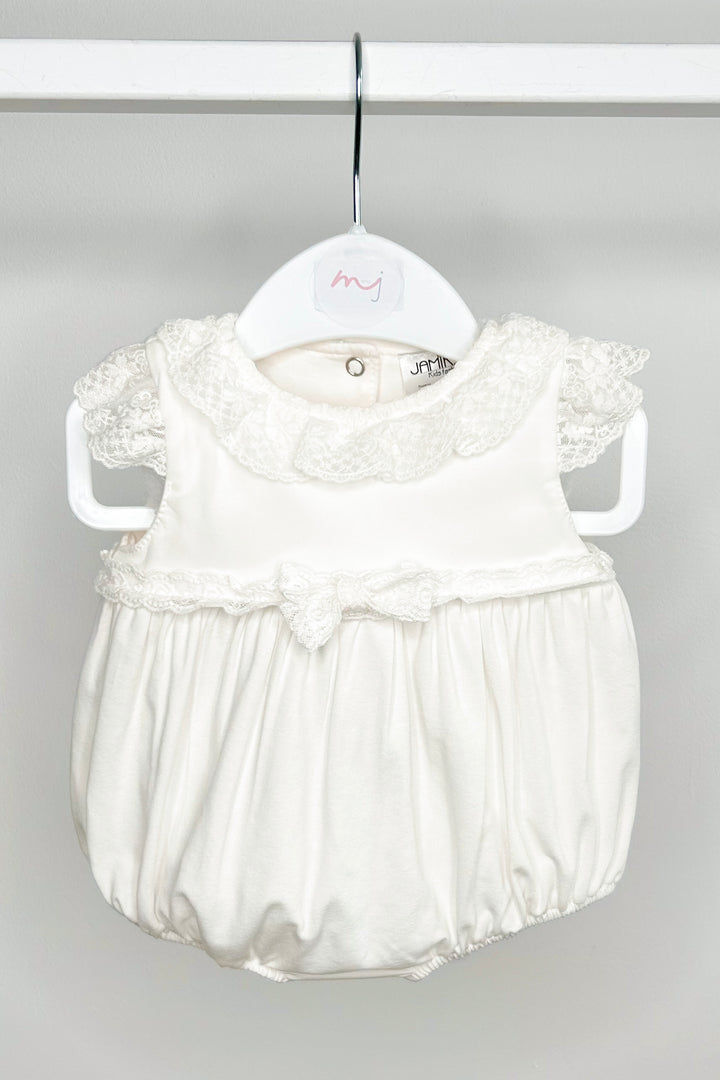 Jamiks "Sofi" Ivory Lace Romper | Millie and John