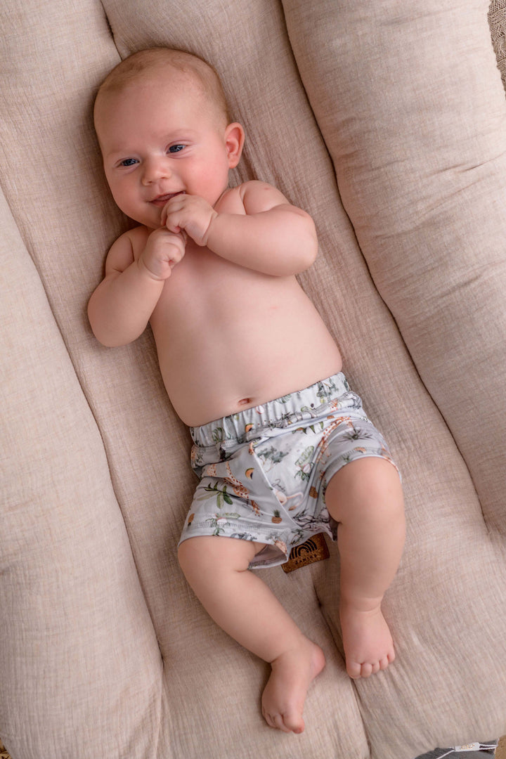 Jamiks "Triton" Mint Safari Swim Set | Millie and John
