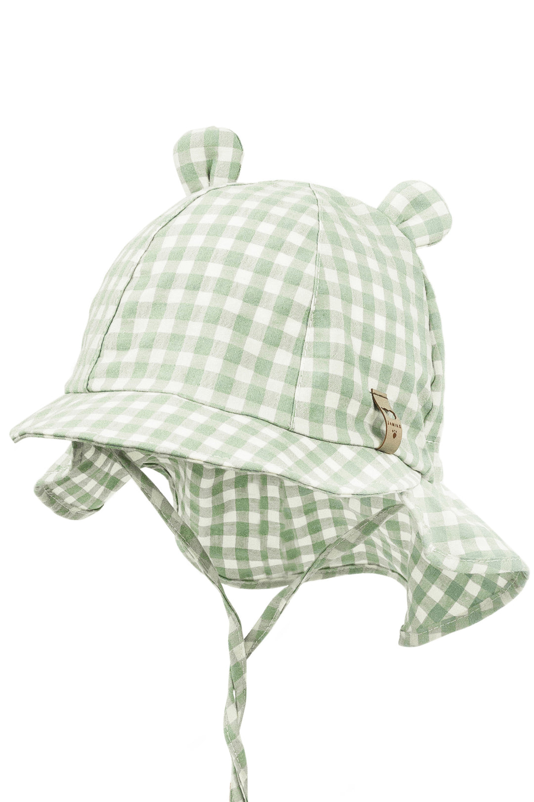 Jamiks "Wilder" Gingham Sun Hat | Millie and John