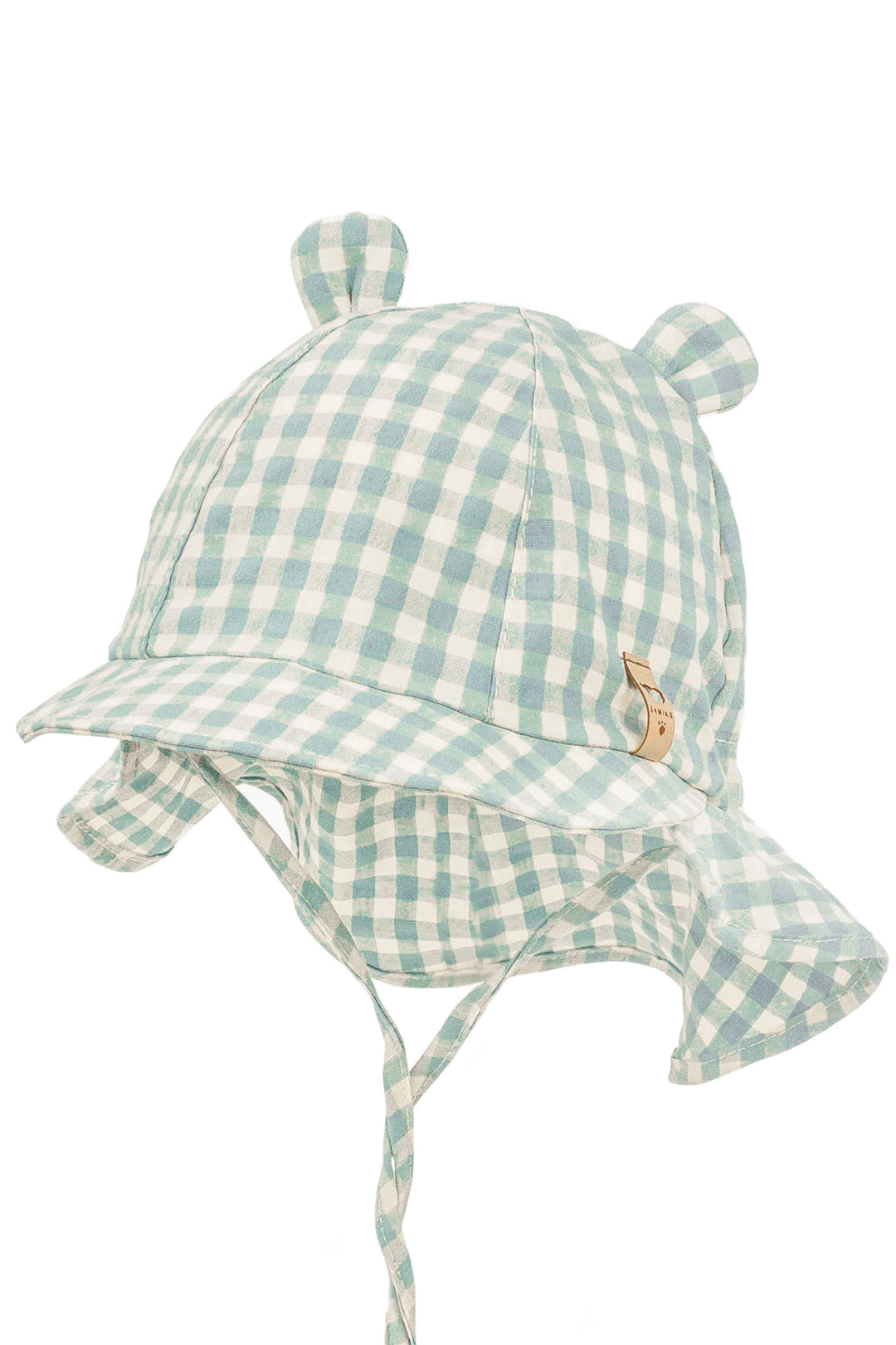 Jamiks "Wilder" Gingham Sun Hat | Millie and John