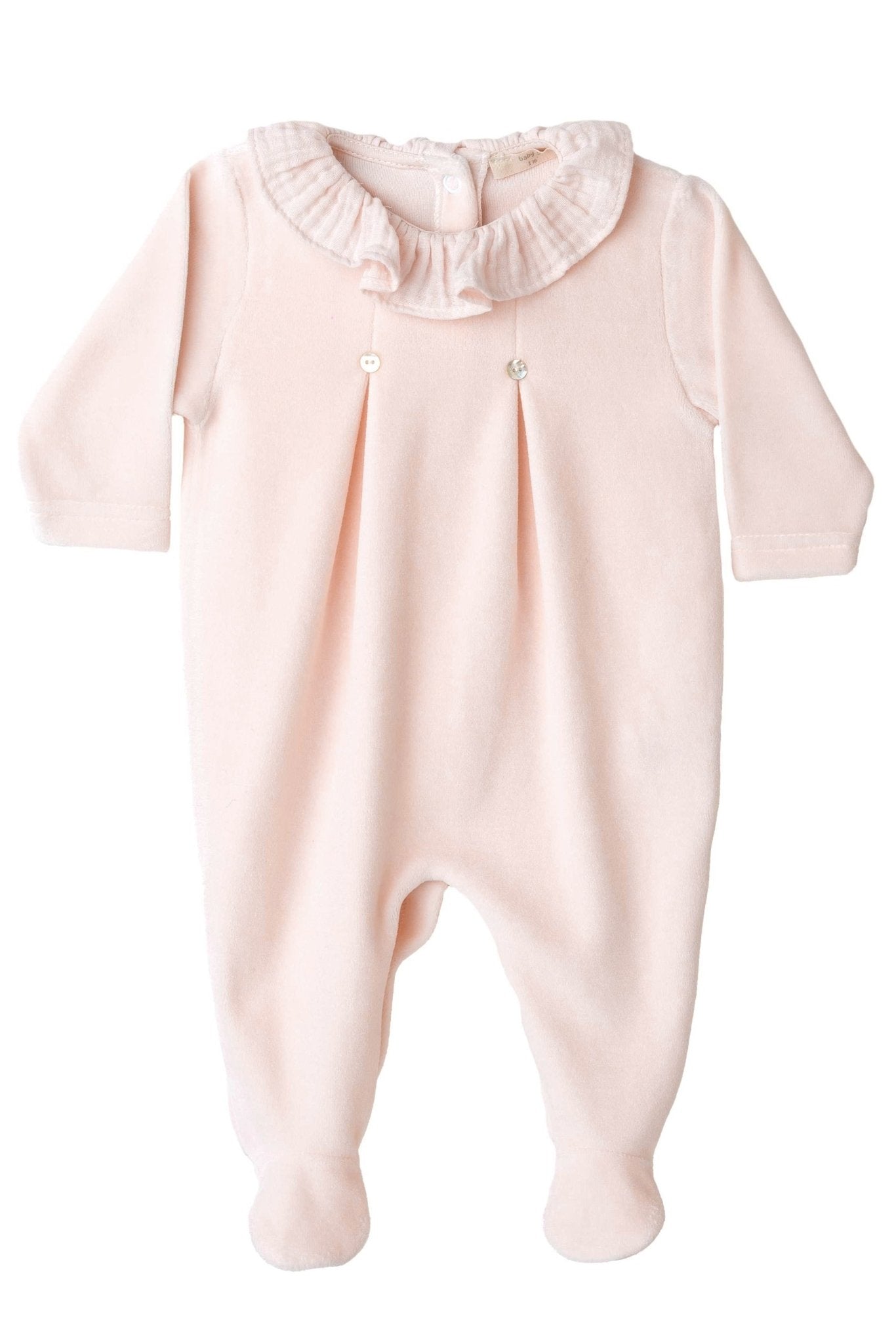 Baby Gi Luxurious Pink Sleepsuit