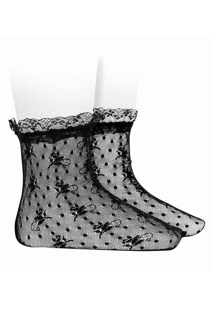 Condor Lace Ankle Socks | Millie and John