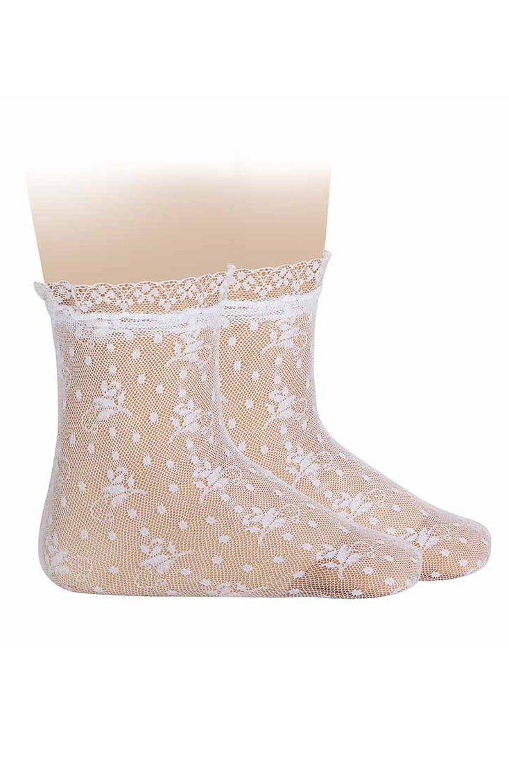 Condor Lace Ankle Socks | Millie and John