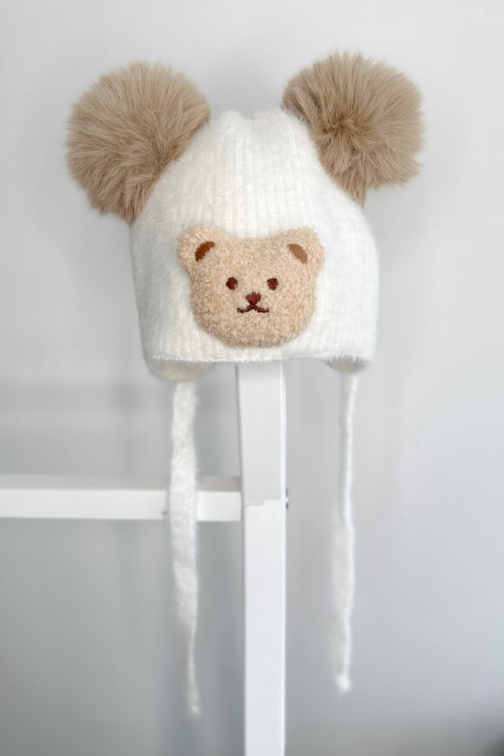 Jamiks Cashmere Faux Fur Pom Pom Teddy Hat | Millie and John