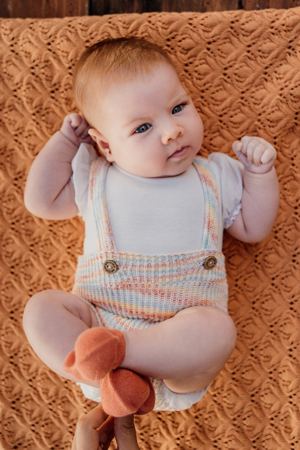 Wedoble "Khari" Multicoloured Knitted Shortie | Millie and John